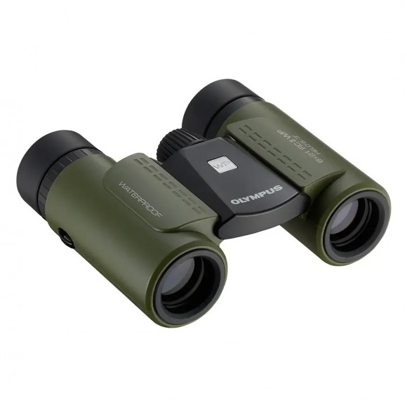 OM System 8x21 RC II WP Binoculars - Green OM System 8x21 RC II WP Binoculars - Green
